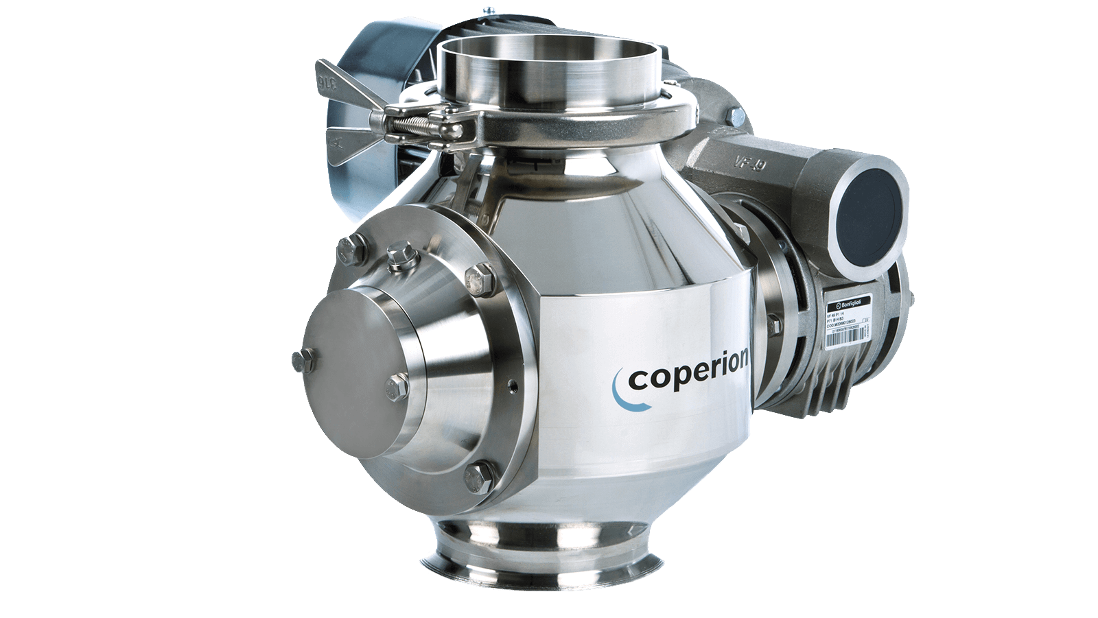 Coperion ZZB Zellenradschleuse, Produktansicht