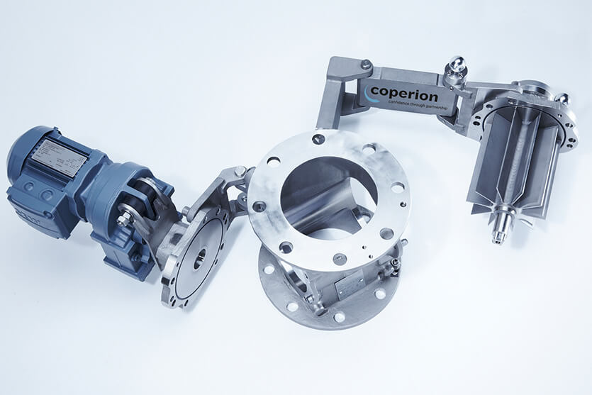 Coperion ZRD Zellenradschleuse mit Full Access System, Produktansicht