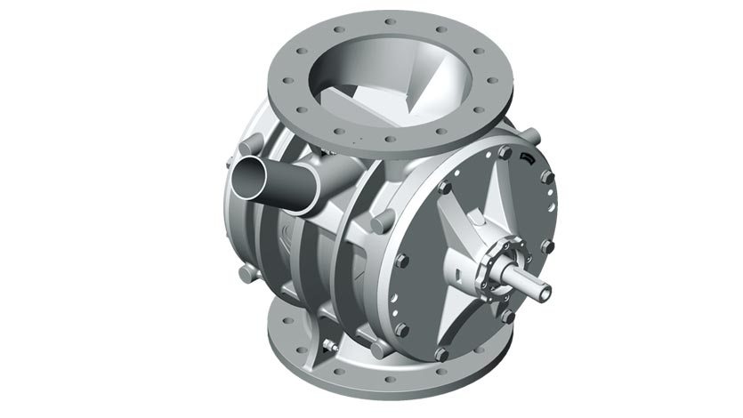 Coperion ZVB Zellenradschleuse, Produktansicht