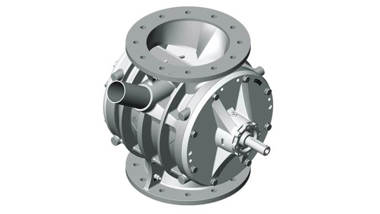 Coperion ZVD Zellenradschleuse, Produktansicht