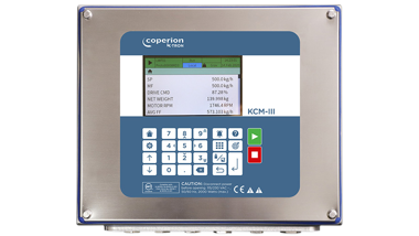 Coperion K-Tron KCM-III Dosierersteuerungsmodul mit LCD-Anzeige